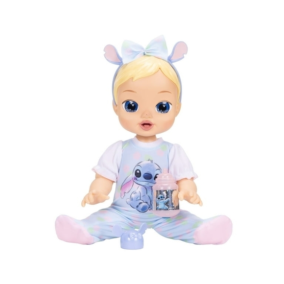 Disney Darlings Stitch Doll with Blonde Hair and Blue Outfit - Picture 11 of 12